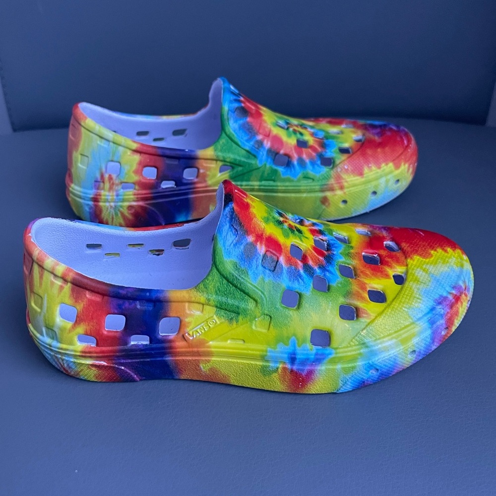 Vans Kids Slip-On TRK Water Shoes Dye Color-Way Size 12